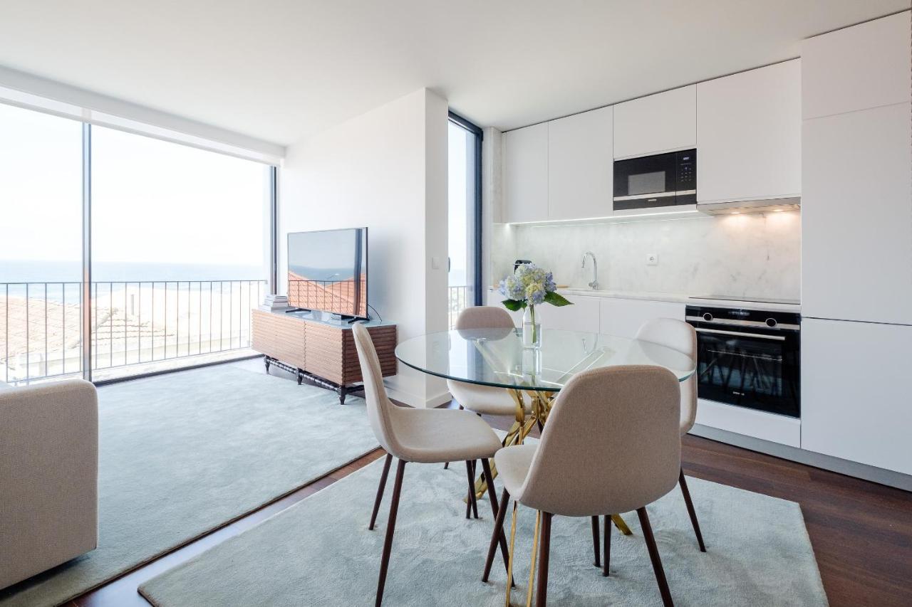 פורטו Boutique Rentals- Bliss By The Sea Apt- Ocean Views In Foz Beach מראה חיצוני תמונה